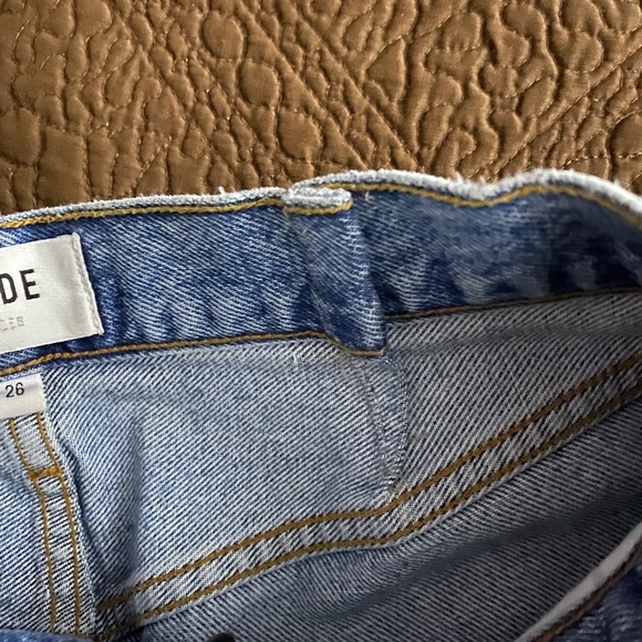 agolde criss cross shorts size 26 - Picture 5 of 6